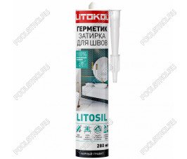 Силиконовый герметик LITOSIL (280 мл) антрацит