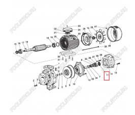 Капельный лоток для насосов Saer IR4P Bronze (54300121) Капельный лоток для насосов Saer IR4P Bronze (54300121)