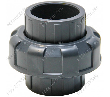 Муфта разборная c уплотнением EPDM d40 AQUAVIVA