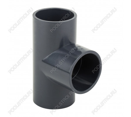 Тройник клеевой 90° d63 PN10 AQUAVIVA